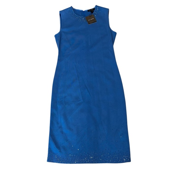 ST. JOHN sleeveless knit dress in oasis NWT - www.rajagirimanappuram.com ST. JOHN sleeveless knit dress in oasis NWT - www.rajagirimanappuram.com
